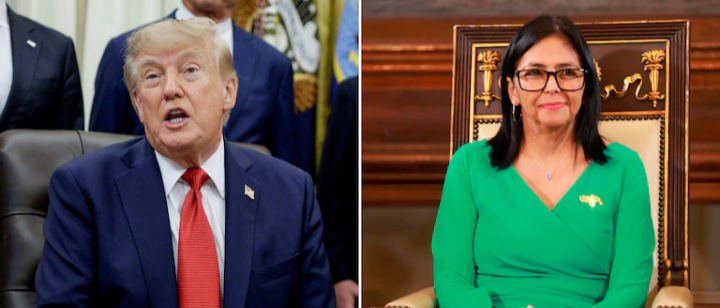 Donald Trump se reunirá con Delcy Rodríguez durante la Asamblea General de la ONU en Nueva York