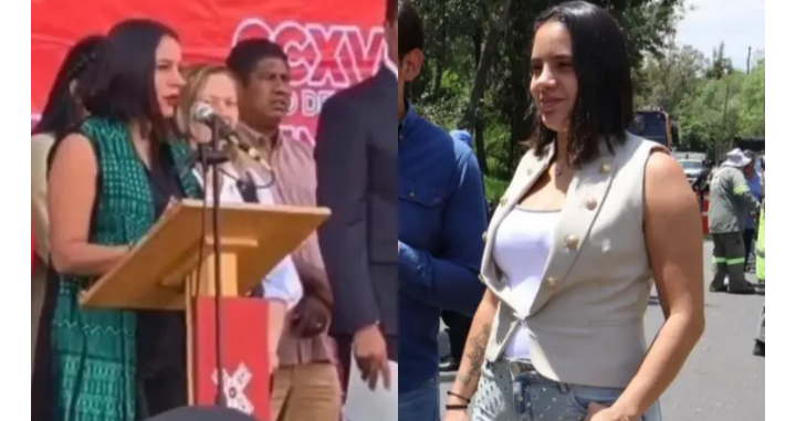 Quién es Circe Camacho, alcaldesa de Xochimilco que llegó tarde al desfile y reclamó a padres