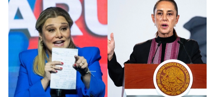 Sheinbaum se reúne en privado con Maru Campos a su llegada a Ciudad Juárez