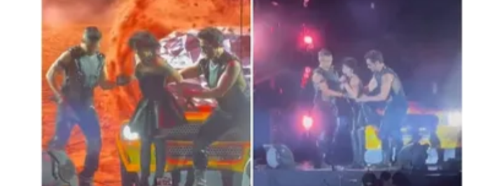 Alejandra Guzmán sufre caída en concierto en Veracruz; pide ambulancia en pleno escenario