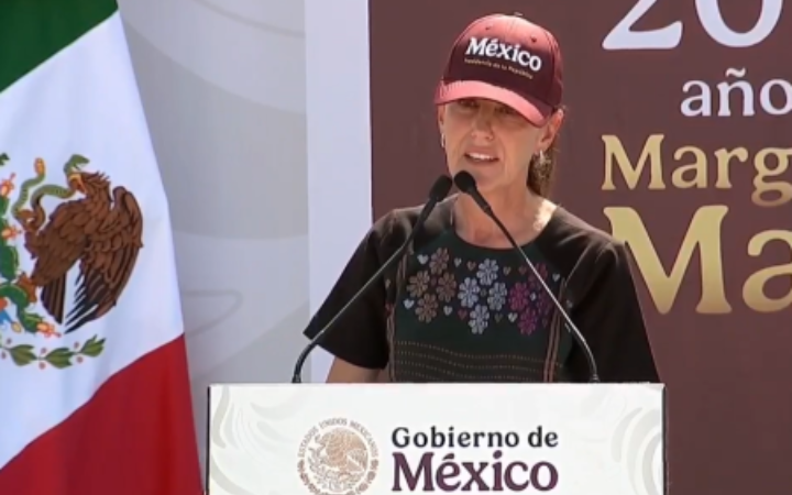 “México es un país libre e independiente y soberano”, reitera Sheinbaum en Baja California Sur