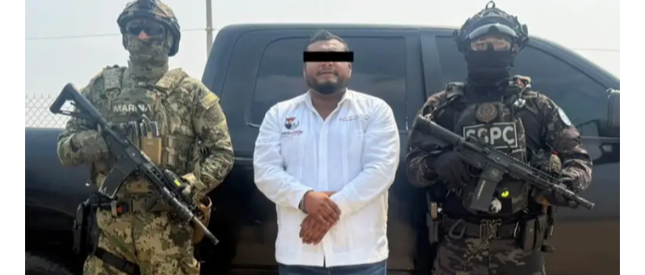Alcalde de Juchitán detenido, alias “Quetu”, facilitaba videovigilancia y red municipal a “Los Cromos” del CJNG en Oaxaca