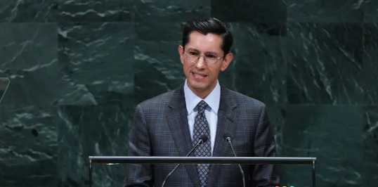 México coopera con socios, pero hace valer su soberanía: canciller Velasco en la ONU