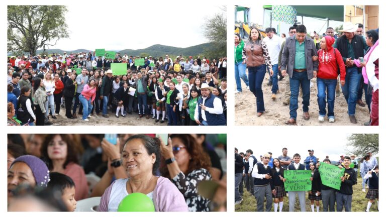 El Gobernador Ricardo Gallardo lleva el cambio en la conectividad del municipio de Guadalcázar