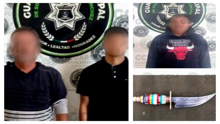 Por diversos delitos, GCM de Soledad detiene a tres hombres