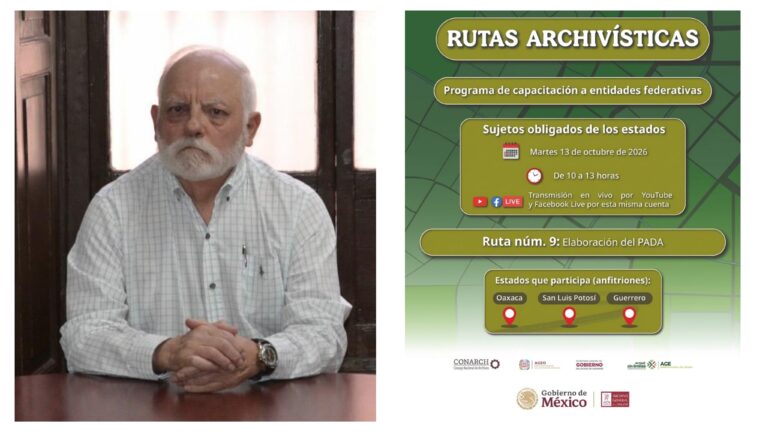San Luis Potosí será sede de capacitación nacional en materia archivística