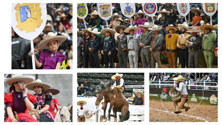 Se inauguran las competencias del LXXXII Campeonato Nacional Charro en SLP