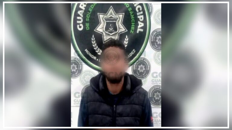 Por allanami3nto, GCM de Soledad detiene a hombre en Villa Alborada