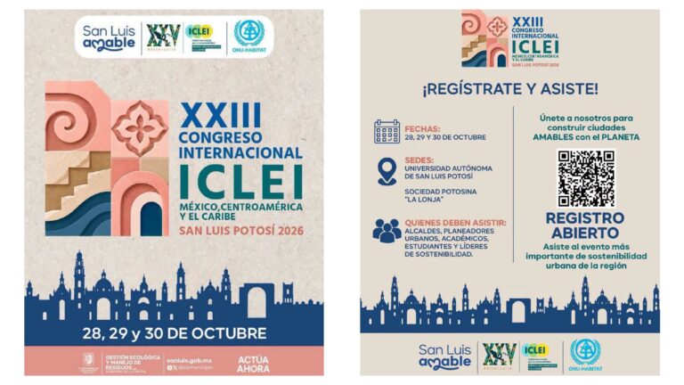 San Luis Capital será sede del XXIII Congreso Internacional ICLEI 2026