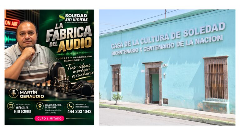 «La Fábrica del Audio»: taller práctico en Soledad sobre producción radiofónica