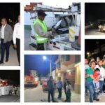 Alcalde Juan Manuel Navarro inicia programa de sustitución de luminarias en Soledad