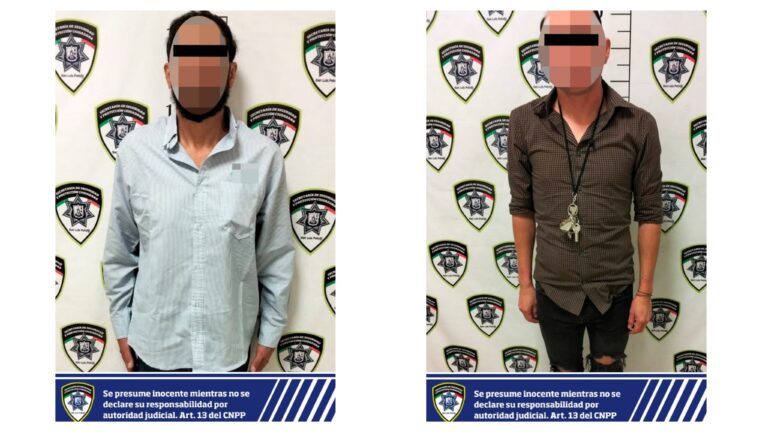 En diferentes acciones, Policía de la Capital detiene a dos hombres señalados por el probable delito de ac0so