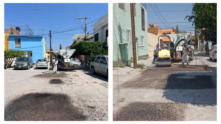 Atiende Obras Públicas reportes ciudadanos y prioriza reparación de baches en San Luis Capital