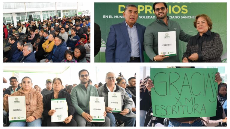 Alcalde Juan Manuel Navarro impulsa la regulación patrimonial en Soledad, con entrega de 197 escrituras