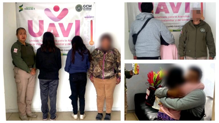 GCS reúne a tres menores extraviados con sus familias