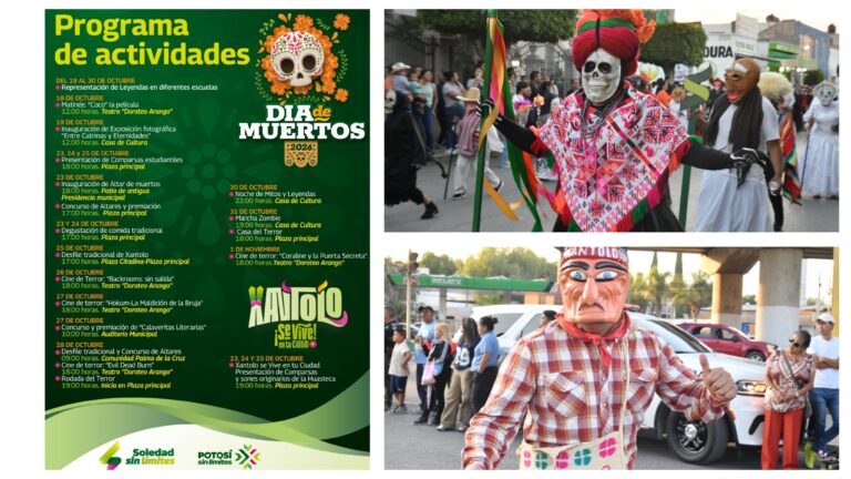 La cultura Xantolo enaltecerá la tradición de Dia de Muertos en el municipio de Soledad