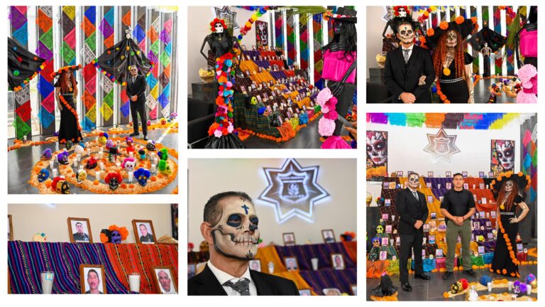 Con ofrenda monumental, Guardia Civil Municipal de Soledad honra memoria de oficiales caídos