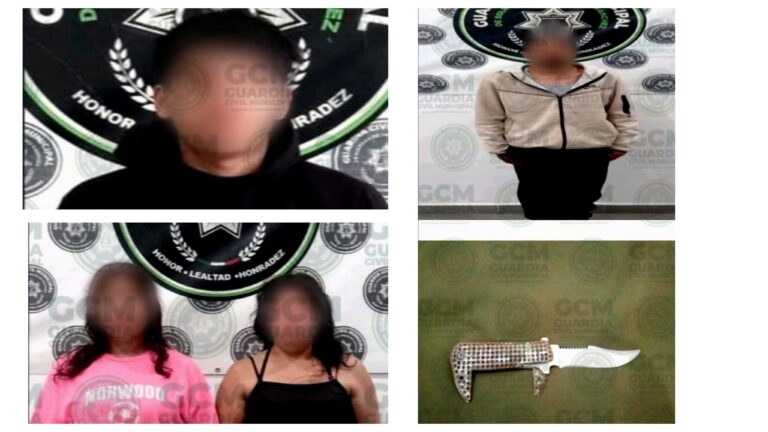 Por diversos delitos, oficiales de Soledad detienen a dos hombres y dos mujeres