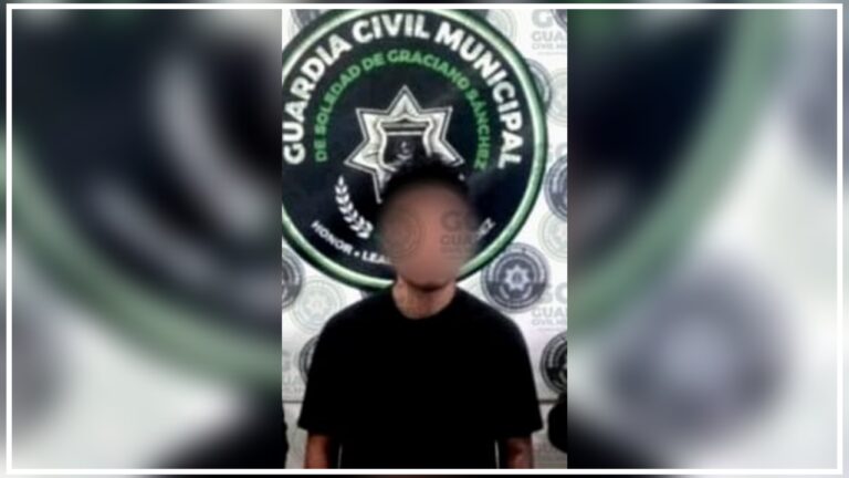 Oficiales de Soledad ponen a disposición a hombre por portación de arm4 prohibida y delitos contra la salud