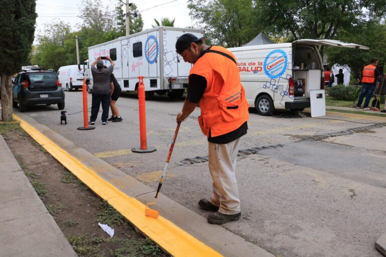 Gobierno Municipal transforma Villa Jardín con acciones de limpieza, alumbrado y recuperación de espacios