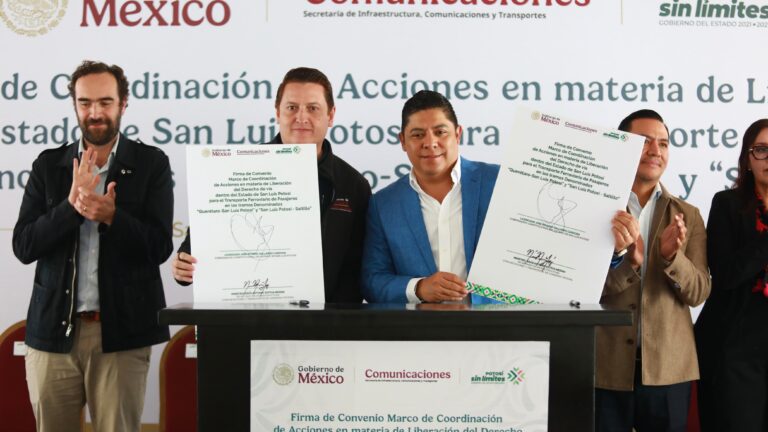 El Gobernador Ricardo Gallardo consolida llegada del tren de pasajeros a San Luis Potosí