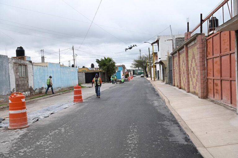Pavimentación de bulevar Valle de los Fantasmas a punto de ser entregada en Soledad