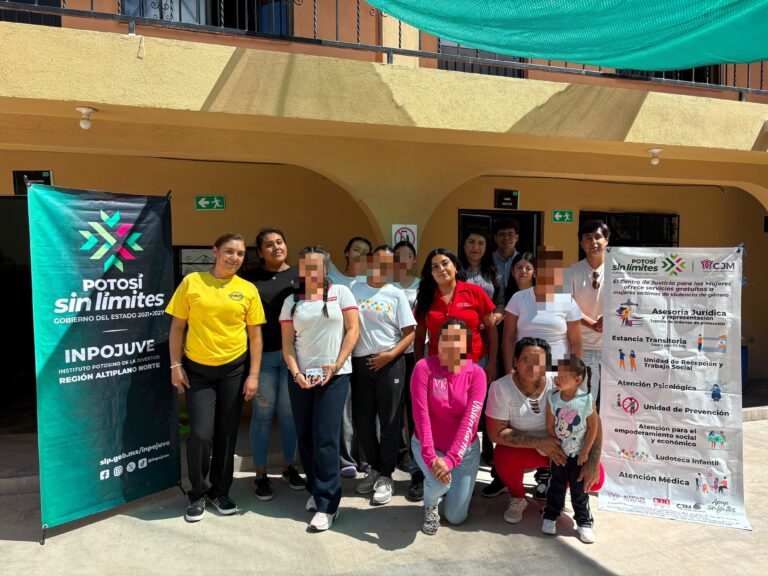 Inpojuve acerca prevención y autocuidado a jóvenes de Matehuala