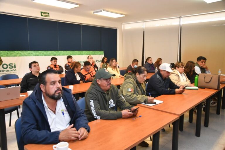 Con capacitación estatal, Soledad de Graciano Sánchez fortalece sus capacidades de protección civil