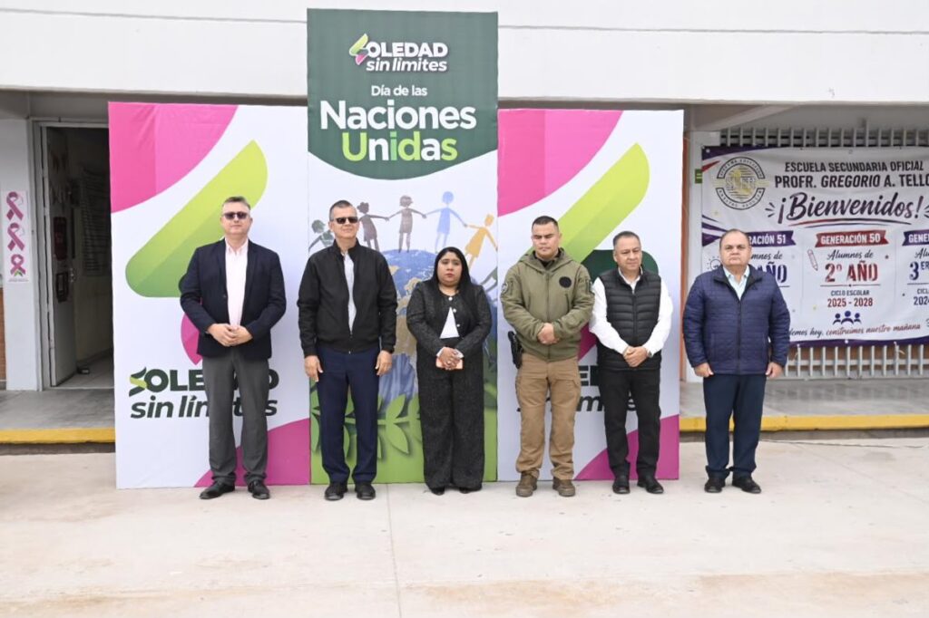 En el Día de las Naciones Unidas, Soledad refuerza la identidad y los valores cívicos