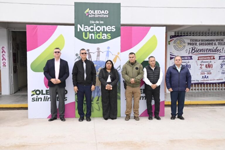En el Día de las Naciones Unidas, Soledad refuerza la identidad y los valores cívicos