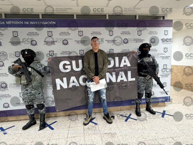 Duro golpe a la delincu3ncia; detienen a presunto líder crimin4l de Tanquián relacionado con hechos de viol3ncia