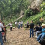 Comunidades indígenas participan en el cuidado de cuevas sagradas de Huehuetlán