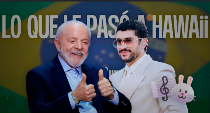 Bad Bunny autoriza adaptación de una de sus canciones para la campaña de Lula en Brasil