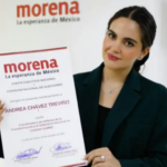 Andrea Chávez acepta ser la “corcholata” de Morena para buscar alcaldía de Juárez