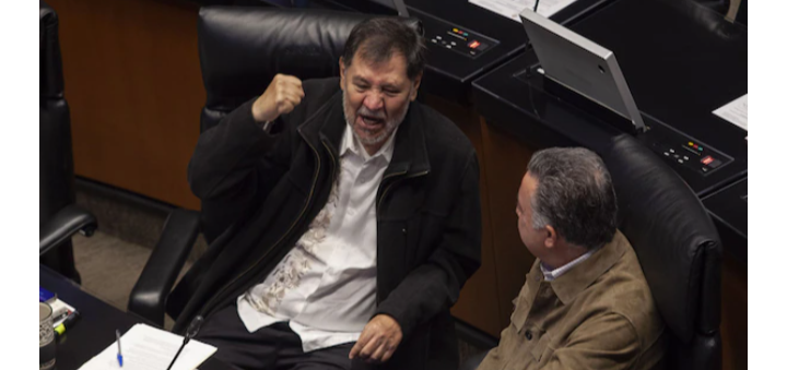 Noroña celebra: Tribunal determina que no cometió viol3ncia política de género contra Grecia Quiroz