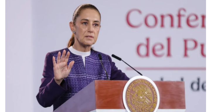 Lemus debe explicar uso de agua y gas lacrimógeno para reprimir protestas, dice Sheinbaum; se opone a privatización del servicio