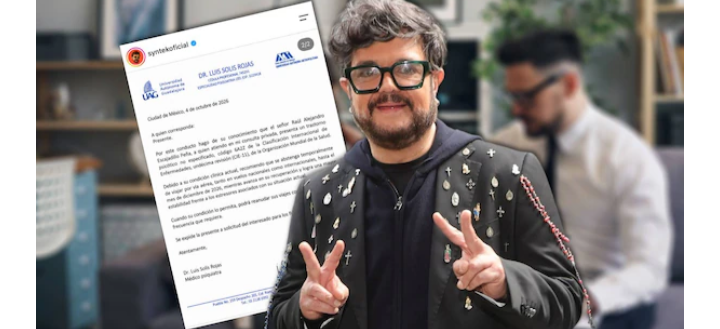 Aleks Syntek cancela gira en Europa por recomendación psiquiátrica: «Presenta un trastorno psicótico»
