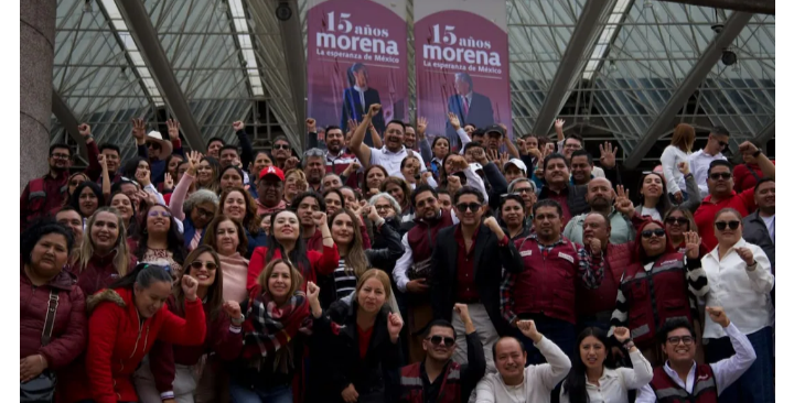 Morena suma casi 12 millones de afiliados; es el partido político de mayor padrón, de acuerdo con el INE