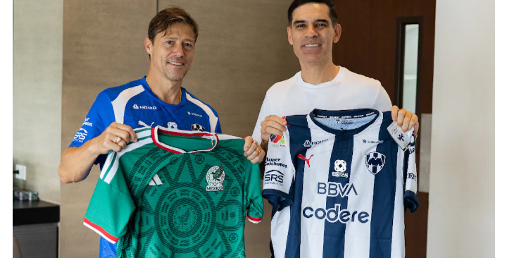 Rafa Márquez visitó a los Rayados; «Es motivo de orgullo que la Selección Mexicana vuelva a Nuevo León», aseguran directivos