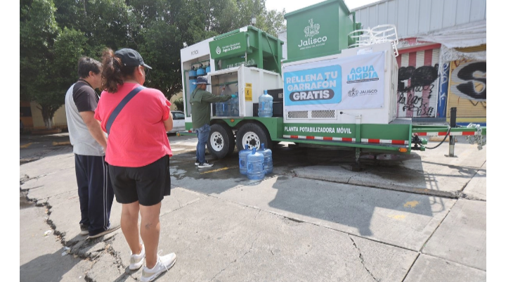 Colectivos convocan a segunda «megamarcha» por el agua el domingo en Guadalajara; inicia tandeo
