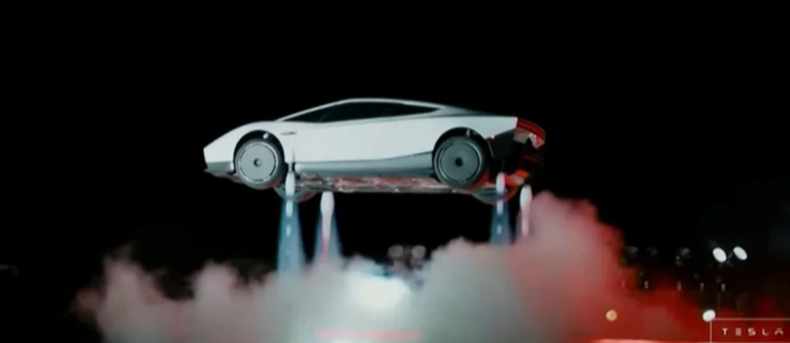 Elon Musk creó un carro que vuela al estilo «Volver al futuro»