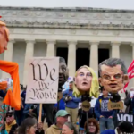 Protestas No Kings en todo Estados Unidos alientan el voto anticipado