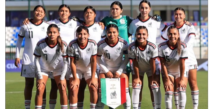 México debuta en el Mundial Femenil Sub-17 con derrota; pierde con España en Marruecos
