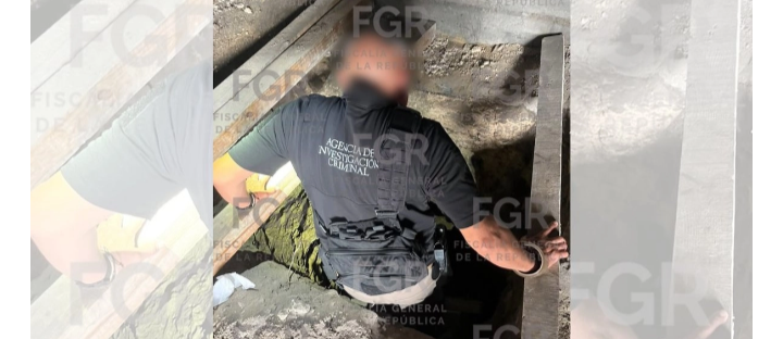 FGR asegura inmueble y localiza túnel que estaría relacionado con tráfico ilegal de hidrocarburos