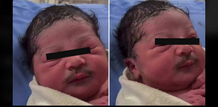 Bebé con bigote se vuelve viral: ¿el video es real o fue creado con IA?