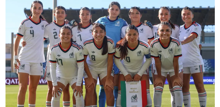México derrota a Australia; avanza a los Octavos de Final del Mundial Femenil Sub-17