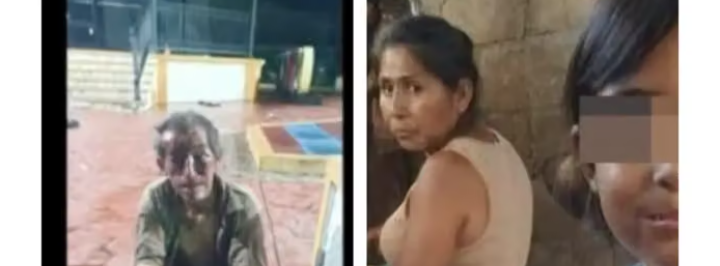 Linch4n a presuntos as3sinos de mujer y nieta en Chiapas