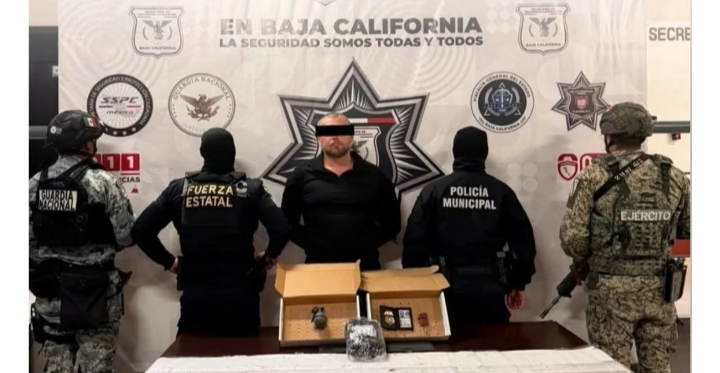 Capturan en Tecate a exmilitar ruso buscado por la Interpol