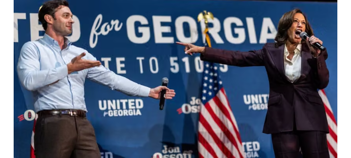 Kamala Harris pide votar contra la «tiranía» de Trump en la recta final rumbo a las elecciones intermedias
