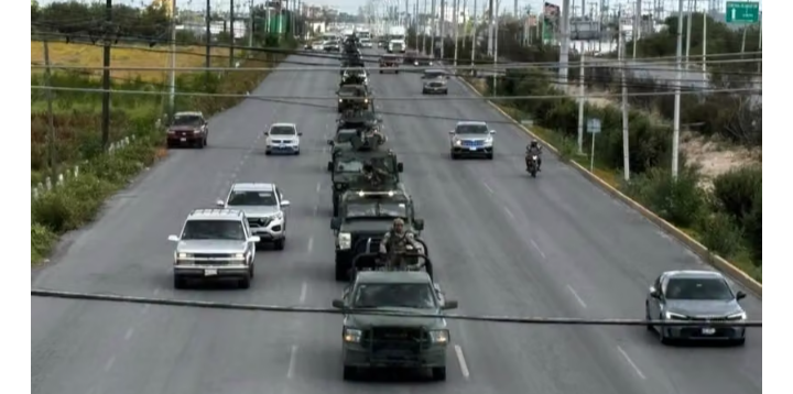 Despliegan 450 militares en Matamoros tras bloqueos viales y balaceras por la captura de «Axel» del Cártel del Golfo